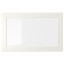 IKEA OSTVIK ОСТВІК Скляні двері, білий / прозоре скло, 60x38 см 10472706 104.727.06