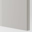 IKEA FARDAL ФАРДАЛЬ Дверцята з петлями, глянцевий / світло-сірий, 50x229 см 79177703 791.777.03
