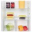 IKEA PRUTA ПРУТА Контейнер для харчових продуктів, прозорий / жовтий, 0.6 л 90335843 903.358.43