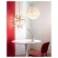 IKEA RAMSELE РАМСЕЛЕ Підвісний світильник, квітка / білий, 43 см 30404882 304.048.82