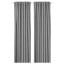 IKEA ROSENMANDEL Світлонепроникні штори, пара, сірий, 135x300 см 00536247 005.362.47