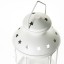 IKEA ROTERA РОТЕРА Ліхтар для формової свічки, для приміщення/вулиці білий, 38 см 00252861 002.528.61