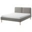 IKEA SAGESUND Ліжко з оббивкою, Дизерод коричневий, 160x200 см 30490380 304.903.80