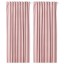 IKEA SANELA САНЕЛА Світлонепроникні штори, 1 пара, світло-рожевий, 140x300 см 60414016 604.140.16