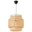 IKEA SINNERLIG СІННЕРЛІГ Підвісний світильник, бамбук / ручна робота 70311697 703.116.97