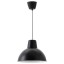 IKEA SKURUP СКУРУП Підвісний світильник, чорний, 38 см 80407114 804.071.14