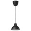 IKEA SKURUP СКУРУП Підвісний світильник, чорний, 19 см 80397394 803.973.94