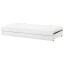 IKEA SLÄKT СЛЕКТ Додаткове ліжко з відділом для зберігання, білий, 90x200 см 00362751 003.627.51