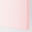 IKEA SMÅSTAD СМОСТАД Фронтальна панель для шухляди антрацит, блідо-рожевий, 60x15 см 20434097 204.340.97