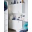 IKEA SMÅSTAD СМОСТАД Настінна шафа, білий сірий / з 1 полицею, 60x32x60 см 09389954 093.899.54