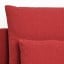 IKEA SÖDERHAMN 4-місний кутовий диван, з відкритим торцем / Tonerud червоний 29514419 295.144.19