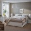 IKEA SONGESAND СОНГЕСАНД Ліжко двоспальне з 4 шухлядами, білий / Leirsund, 140x200 см 09241335 092.413.35