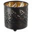 IKEA STABBIG СТАБІГ Прикраса для свічки у склі, чорний, 8 см 40327275 403.272.75