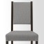 IKEA STEFAN СТЕФАН Стілець, коричнево-чорний / Knisa сірий / бежевий 80512087 805.120.87