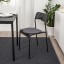 IKEA STRÅFLY СТРОФЛАЙ Подушка на стілець, темно-сірий, 36 см 00410083 004.100.83