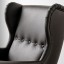 IKEA STRANDMON СТРАНДМОН Крісло з підставкою для ніг, Grann / Bomstad темно-коричневий 09483904 094.839.04