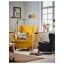 IKEA STRANDMON СТРАНДМОН Крісло з підголівником, Skiftebo жовтий 90361894 903.618.94
