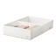IKEA STUK СТУК Коробка з відділеннями, білий, 34x51x10 см 90474438 904.744.38