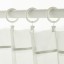 IKEA SYRLIG СІРЛІГ Кільце для штори із затискачем і гачком, білий, 38 мм 50217238 502.172.38