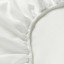 IKEA TAGGVALLMO ТАГГВАЛЛЬМО Простирадло на резинці, білий, 90x200 см 10459818 104.598.18