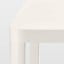IKEA TINGBY ТІНГБЮ Столик журнальний на коліщатах, білий, 64x64 см 20295925 202.959.25