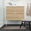 IKEA TOFTBO ТОФТБУ Килимок для ванної кімнати, темний бежевий, 50x80 см 10467583 104.675.83