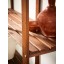 IKEA TORDH ТУРД Стелаж, для саду, коричнева морилка, 70x35x90 cм 69316182 693.161.82