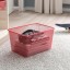 IKEA TROFAST ТРУФАСТ Сітчастий ящик, яскраво-червоний, 42x30x23 см 90518456 905.184.56