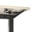 IKEA TROTTEN ТРОТТЕН Письмовий стіл з регулюванням висоти, бежевий / антрацит, 120x70 см 79429584 794.295.84