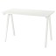 IKEA TROTTEN ТРОТТЕН Письмовий стіл, білий, 120x70 см 29424942 294.249.42