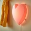 IKEA UPPLYST УППЛЮСТ Бра LED, серце рожевий 40440342 404.403.42