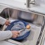 IKEA VÄLVÅRDAD ВЕЛЬВОРДАД Щітка для миття посуду, нержавіюча сталь / бук 40430164 404.301.64
