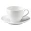 IKEA VÄRDERA ВЕРДЕРА Чашка для кави та блюдце, білий, 20 сл 60277463 602.774.63