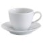 IKEA VÄRDERA ВЕРДЕРА Чашка для кави та блюдце, білий, 20 сл 60277463 602.774.63