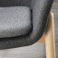 IKEA VEDBO ВЕДБУ Крісло із високою спинкою, Gunnared темно-сірий 80552224 805.522.24