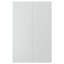 IKEA VEDDINGE ВЕДДІНГЕ Дверцята для кутової підлогової шафи, сірий, 25x80 см 00221011 002.210.11