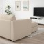 IKEA VIMLE ВІМЛЕ 3-місний диван з козеткою, Hallarp бежевий 19399127 193.991.27