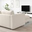 IKEA VIMLE ВІМЛЕ 5-місний кутовий диван, з шезлонгом / Gunnared бежевий 99399581 993.995.81