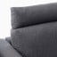 IKEA VIMLE ВІМЛЕ 3-місний диван, з підголовником / Gunnared сірий 09399024 093.990.24