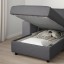 IKEA VIMLE ВІМЛЕ 4-місний диван з козеткою, з широкими підлокітниками / Gunnared середньо-сірий 29401766 294.017.66