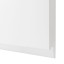 IKEA VOXTORP ВОКСТОРП Фронтальна панель для шухляди антрацит, матовий білий, 60x10 см 10273189 102.731.89